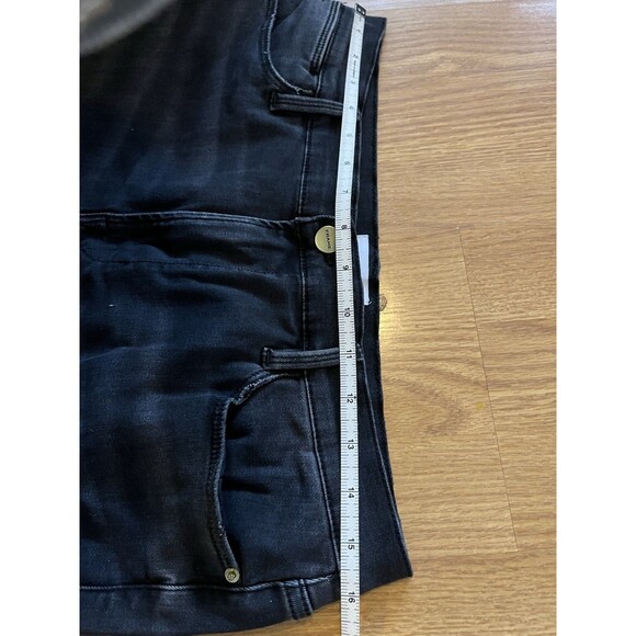 Frame Dark Gray Le High Flare Jean Size 32 - Picture 8 of 9